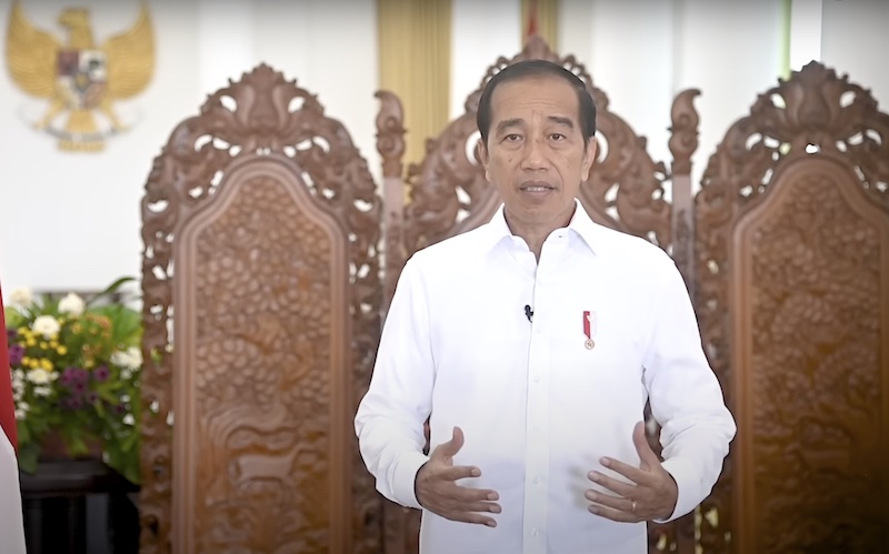 Sambutan Presiden Jokowi Pada Peluncuran KADIN For Naker Arsjad Rasjid